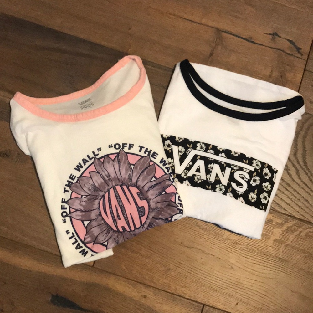 Two vans graphic tees